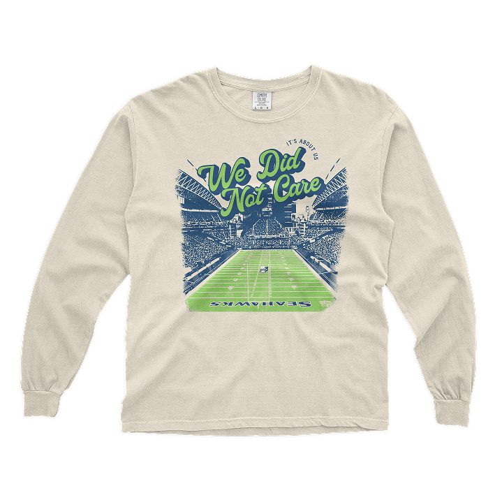 We Did Not Care Seattle Long-Sleeve Tee