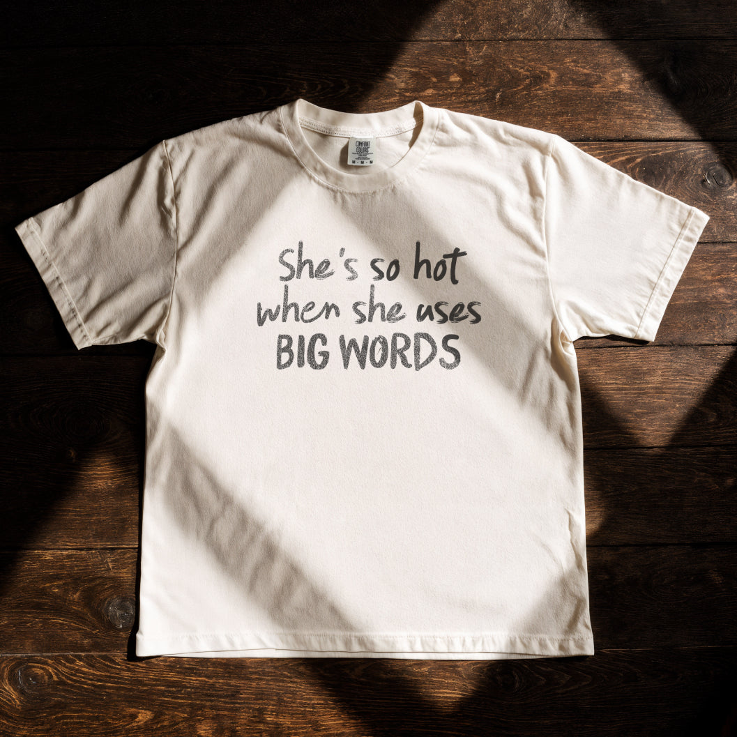 Big Words Crop Top