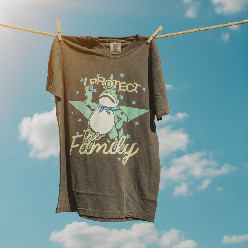 I Protect the Family Frog Tee