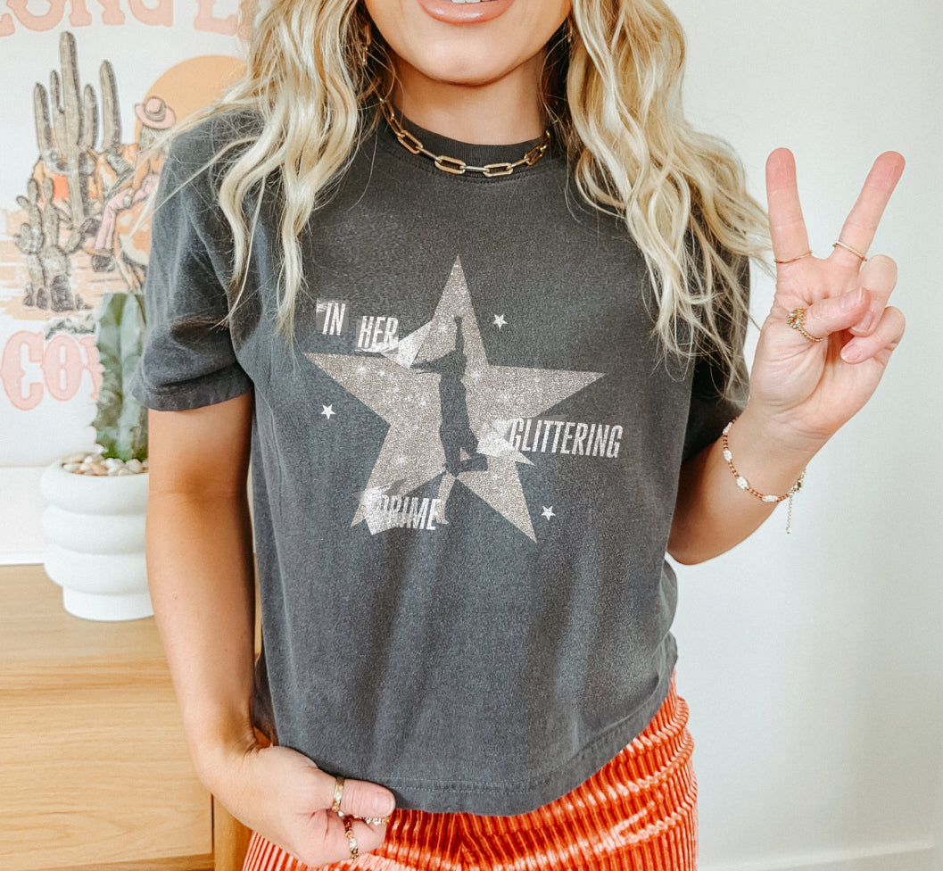 Glittering Prime Crop Top