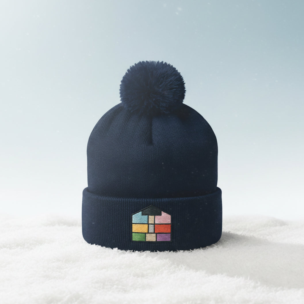 House of Love Pom-Pom Beanie