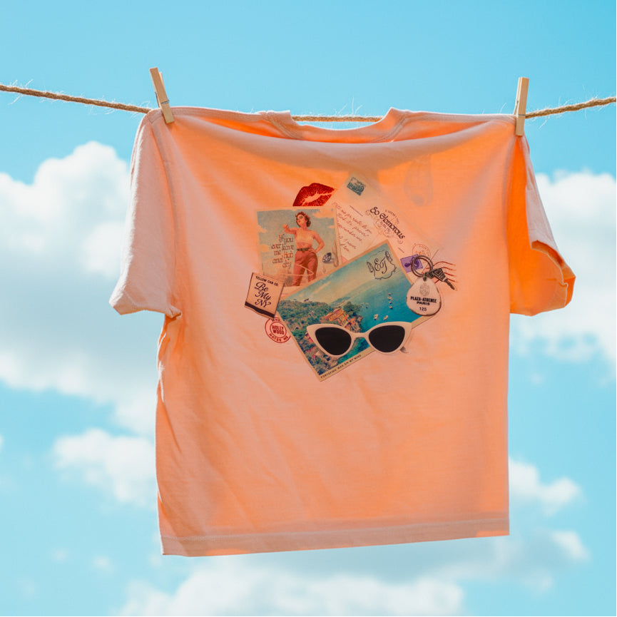 Postcards From Portofino Crop Top