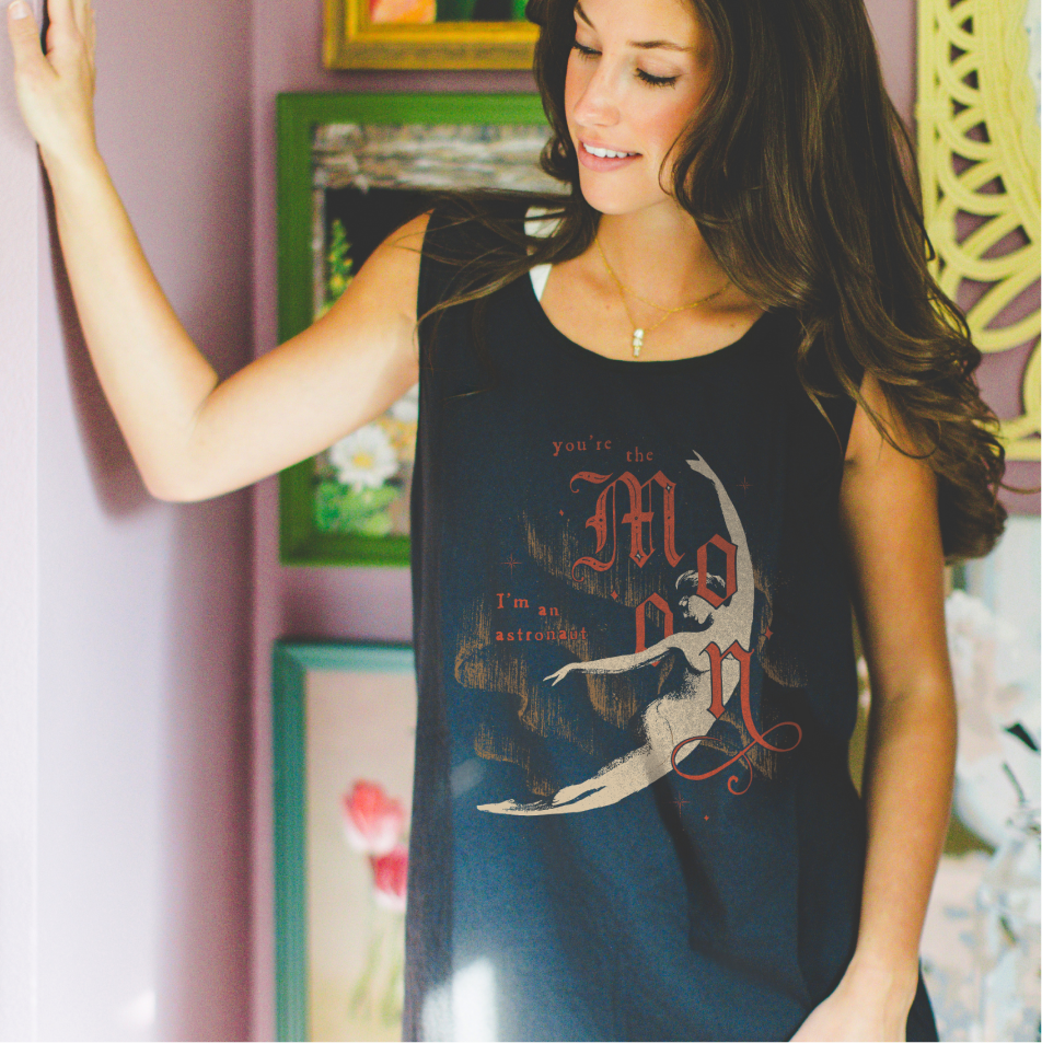 You're the Moon Tank Top