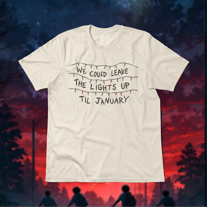 Leave the Lights Up Tee