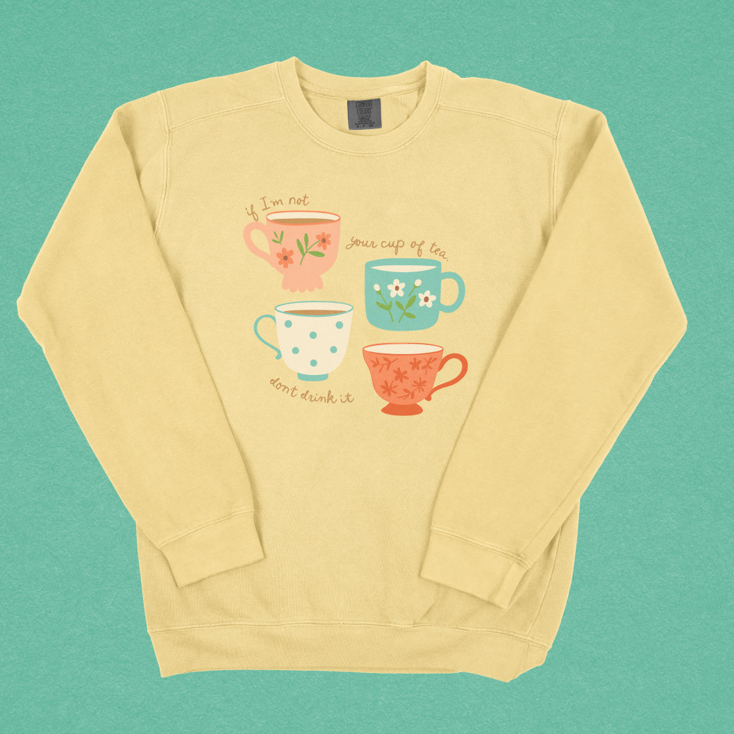 Cup of Tea Lightweight Crewneck