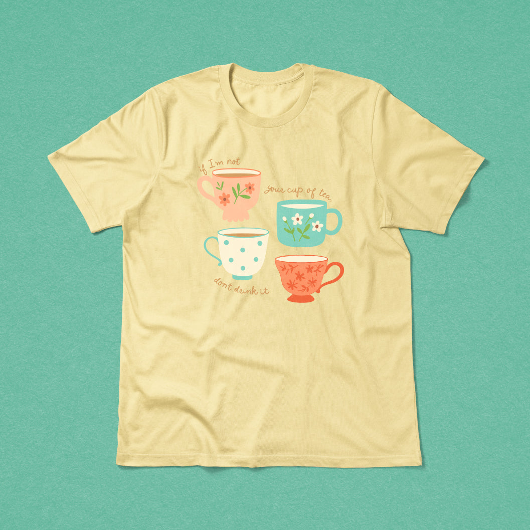 Cup of Tea Gangsta Tee
