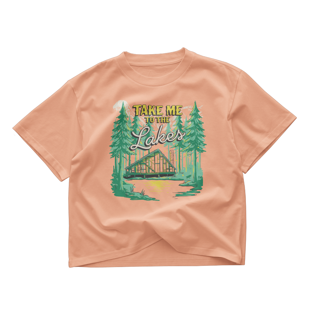 Take Me to the Lakes Crop Top
