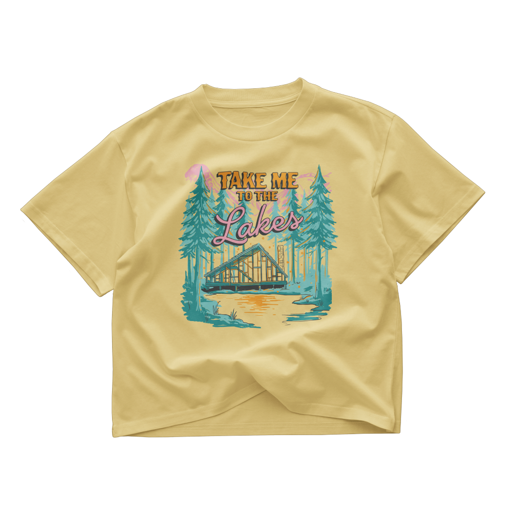 Take Me to the Lakes Crop Top