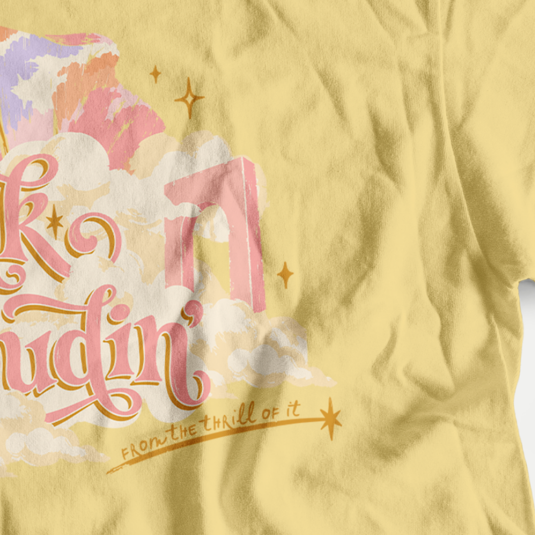Pink Cloudin' Tee
