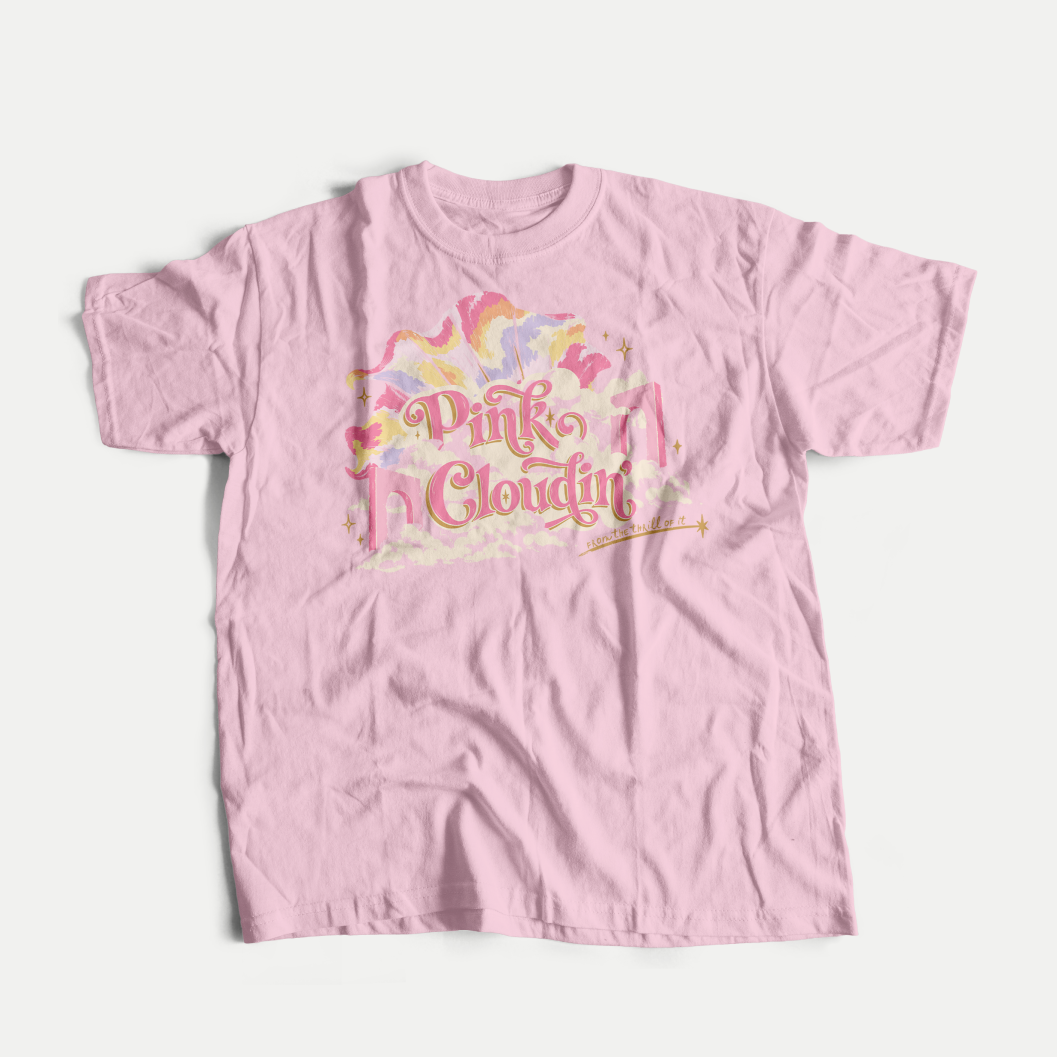 Pink Cloudin' Tee