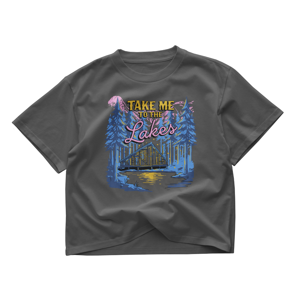 Take Me to the Lakes Crop Top