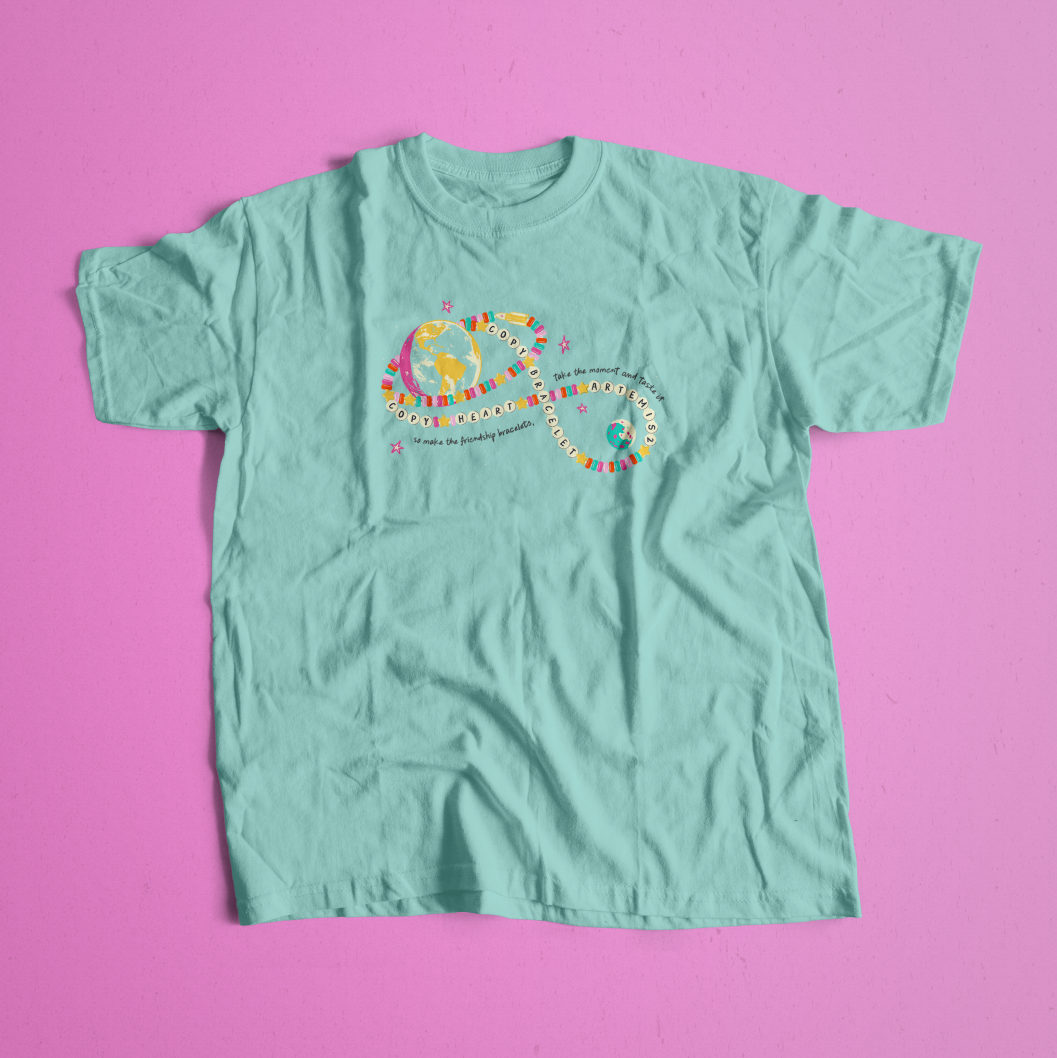 Kid's Copy Heart, Copy Bracelet Tee