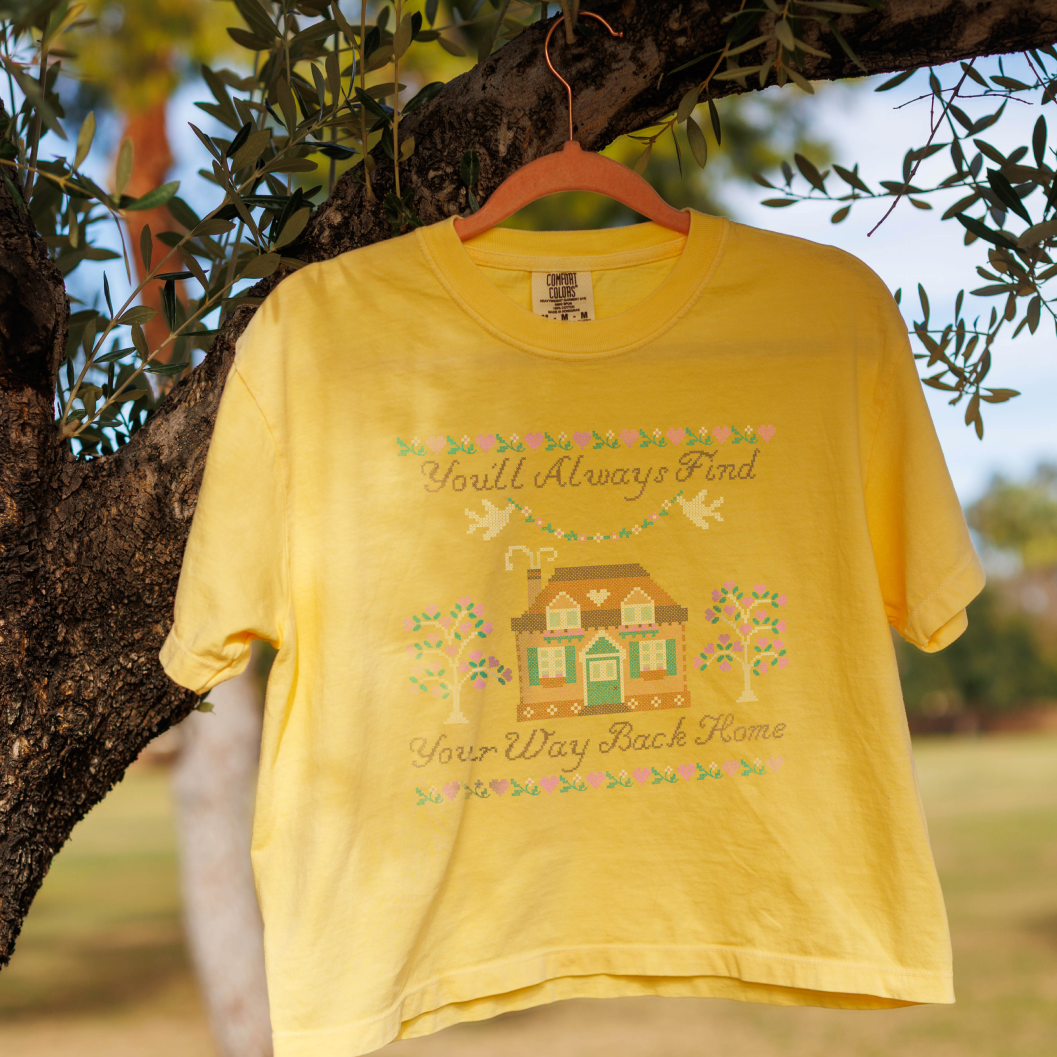 Your Way Back Home Crop Top