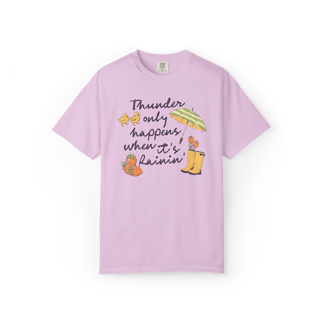 When It's Rainin' Tee