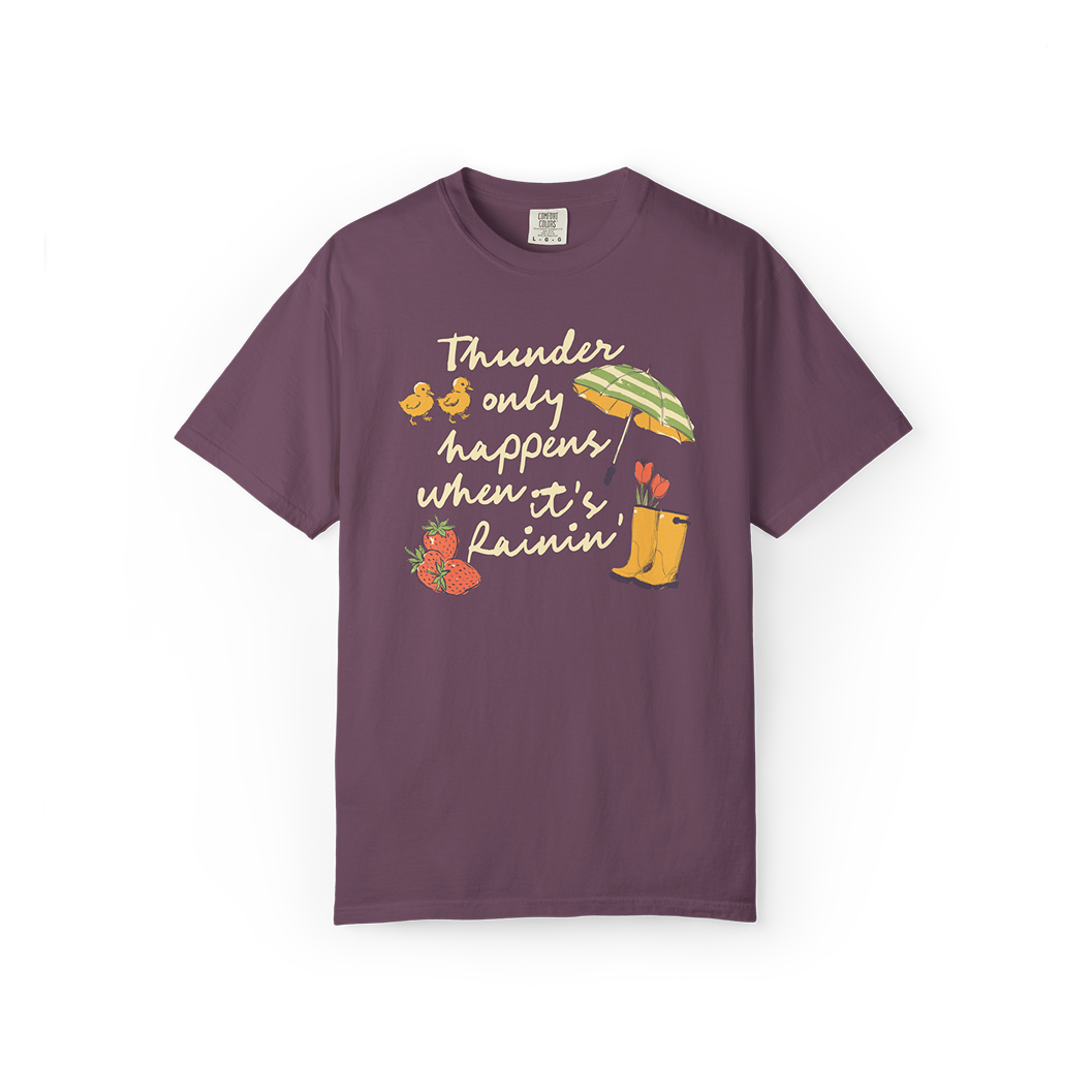 When It's Rainin' Tee