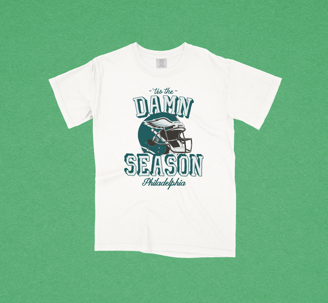 Tis The Damn Season Philly Football Tee