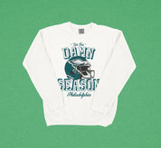 Tis The Damn Season Philly Football Crewneck