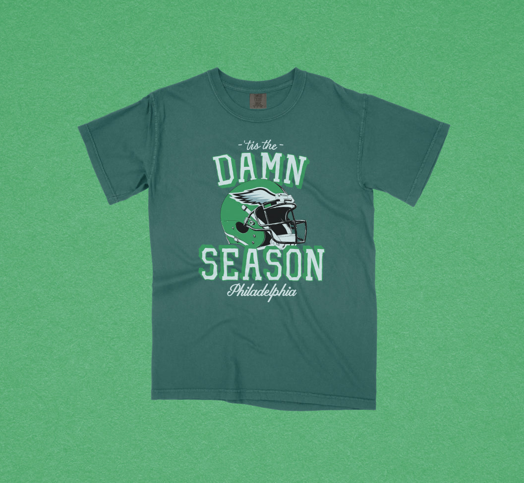 Tis The Damn Season Philly Football Tee