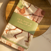 The Champagne Problems Tea Towel