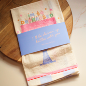 The Birthday Tea Towel