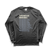 Trans Rights Are Human Rights Long Sleeve Tee