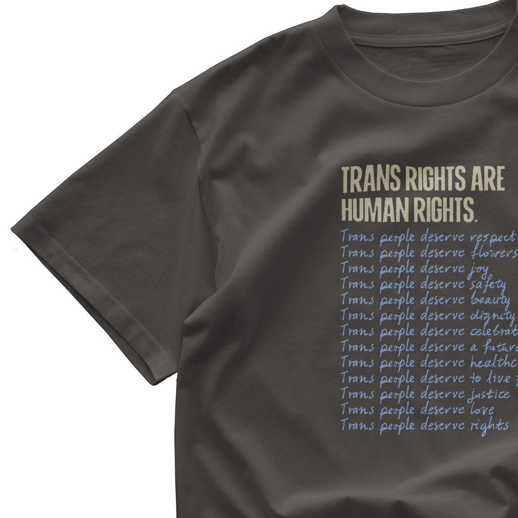 Trans Rights Are Human Rights Crop Top
