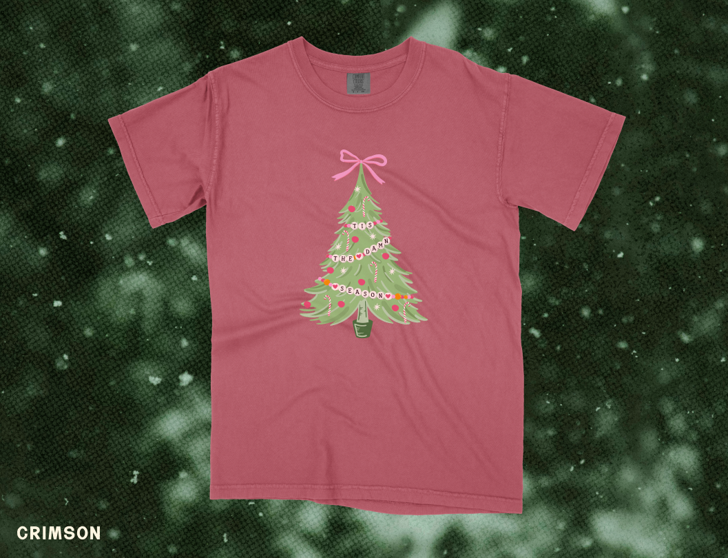Tis The Season Christmas Tree Friendship Bracelets Tee