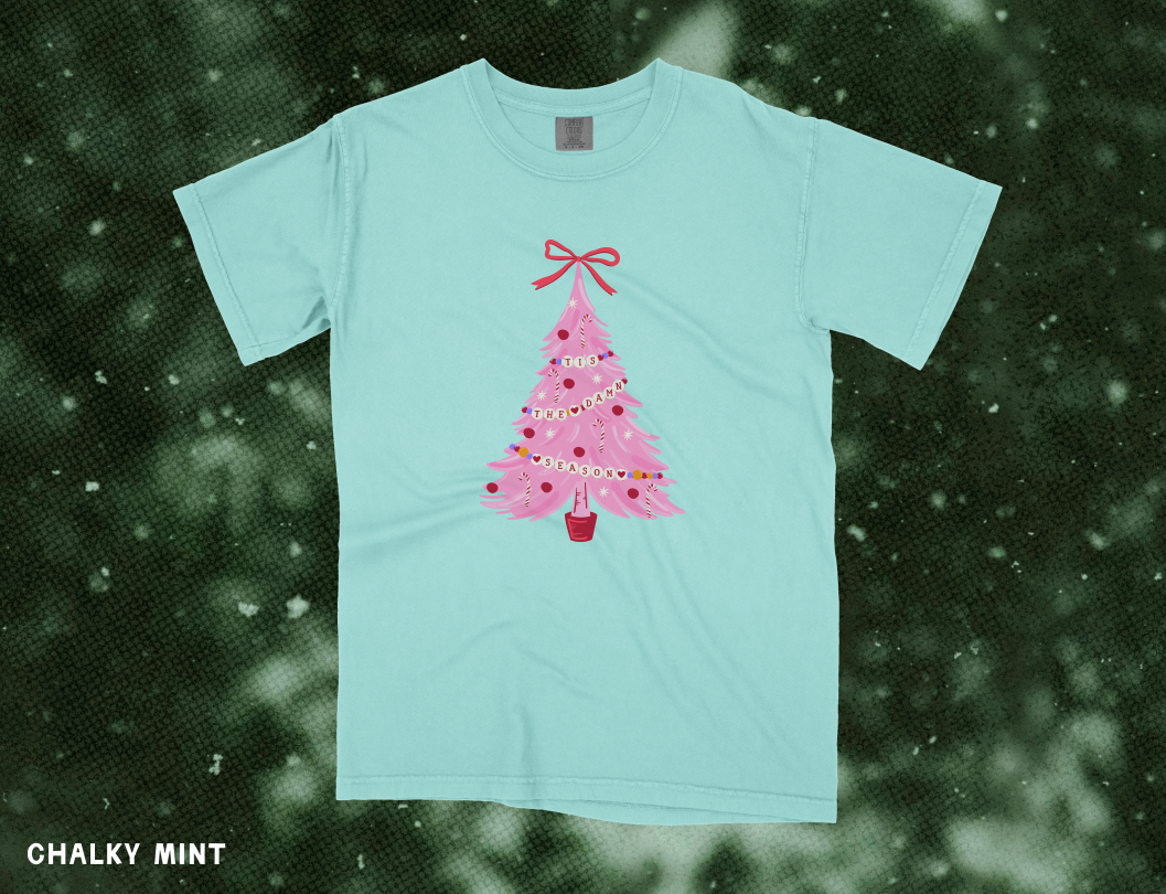 Tis The Season Christmas Tree Friendship Bracelets Tee