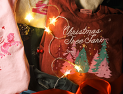 Kids' Christmas Tree Farm Comfort Colors Tee