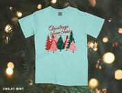 Kids' Christmas Tree Farm Comfort Colors Tee