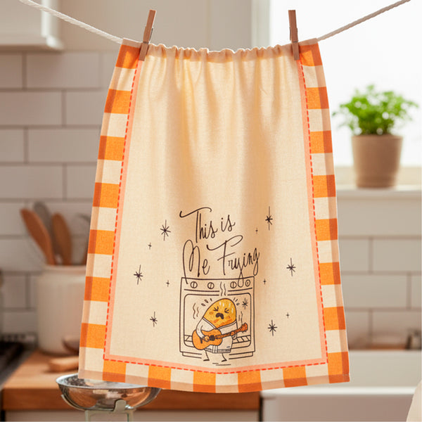 This is Me Frying Towel