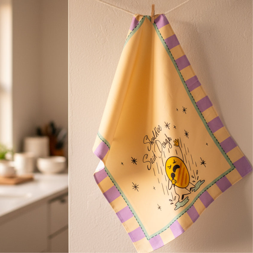Should've Said Dough Tea Towel