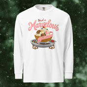 Had a Marvelous Time Sundae Long Sleeve in White