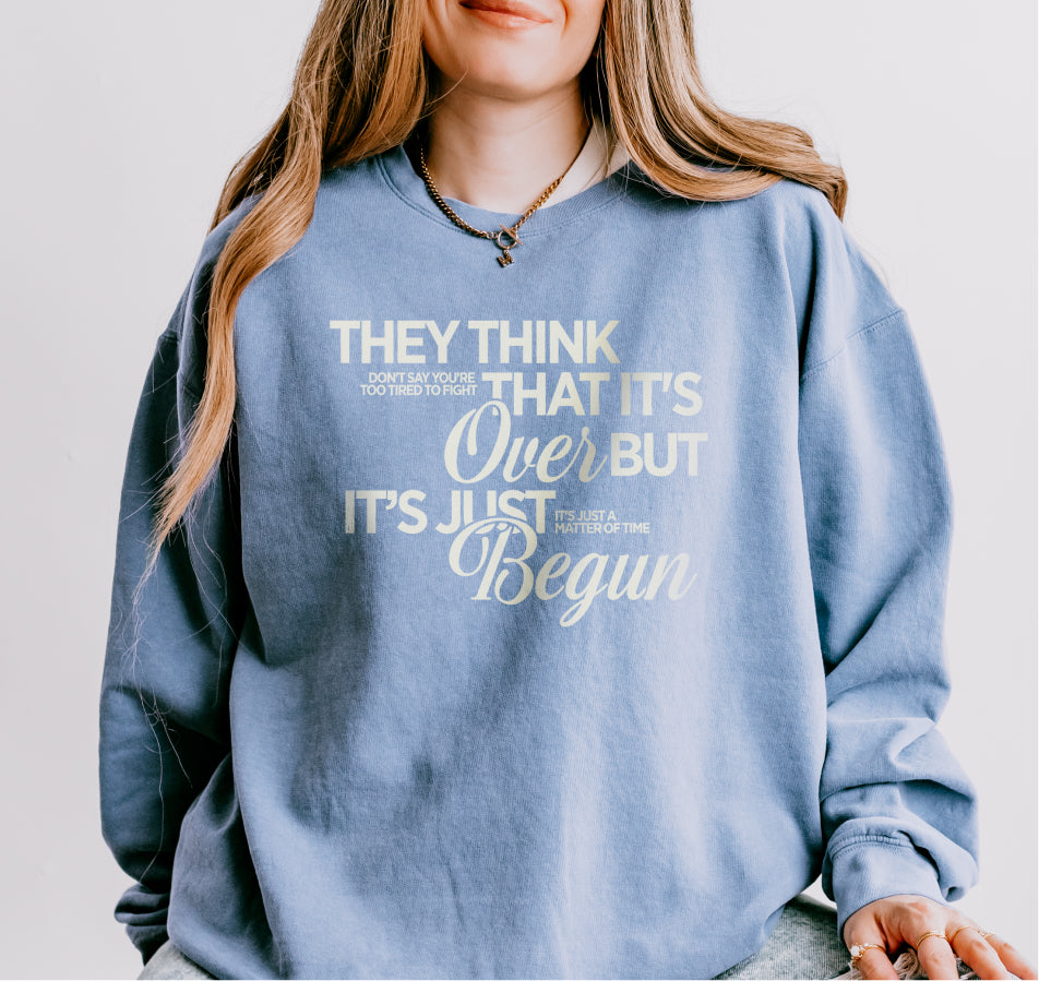 It's Just Begun Lightweight Crewneck