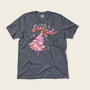 Life of a Snow Girl Tee in Denim