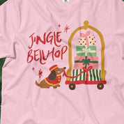 Jingle Bellhop Tee print close-up