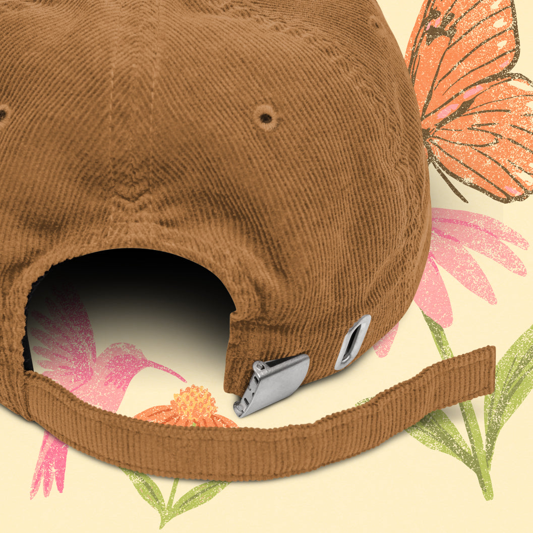 Let It Bee Corduroy Hat