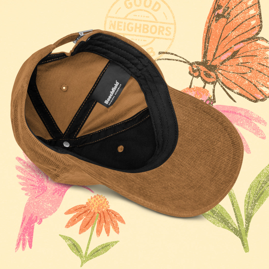 Let It Bee Corduroy Hat