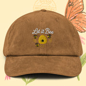Let It Bee Corduroy Hat