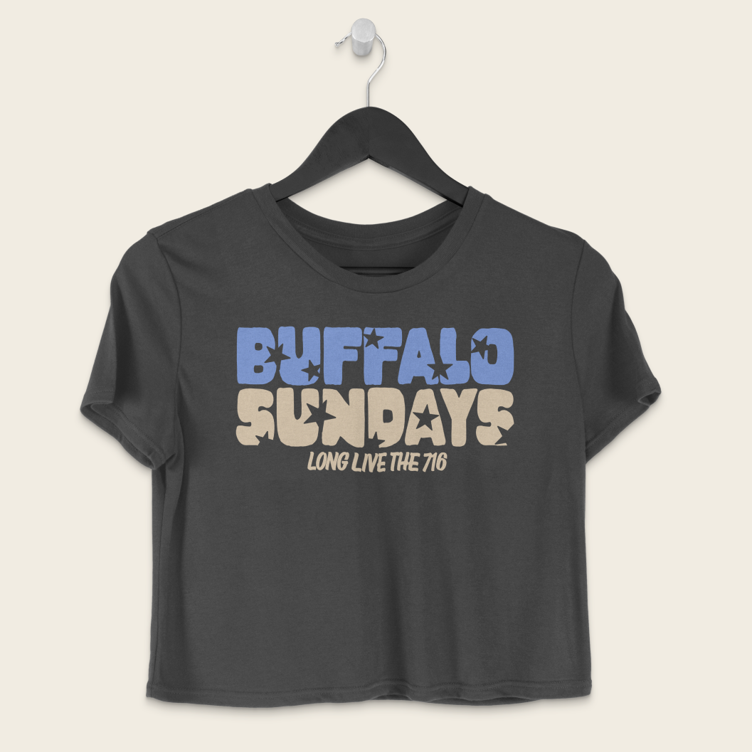 Buffalo Sundays Boxy Tee in Pepper