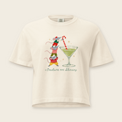 A Creature Was Stirring Boxy Tee in Ivory