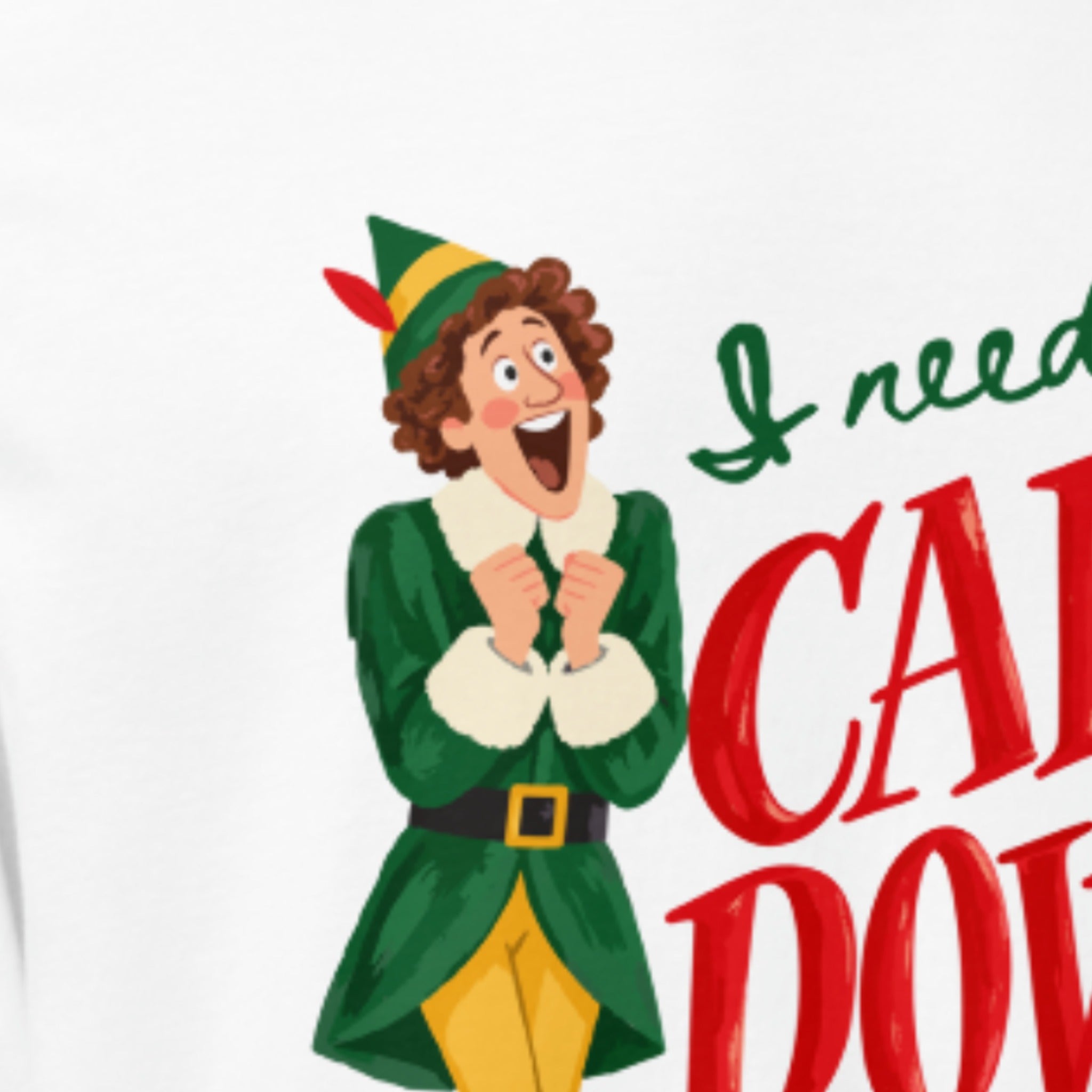 I Need to Calm Down Long Sleeve Tee close-up