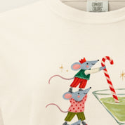 A Creature Was Stirring Boxy Tee close-up
