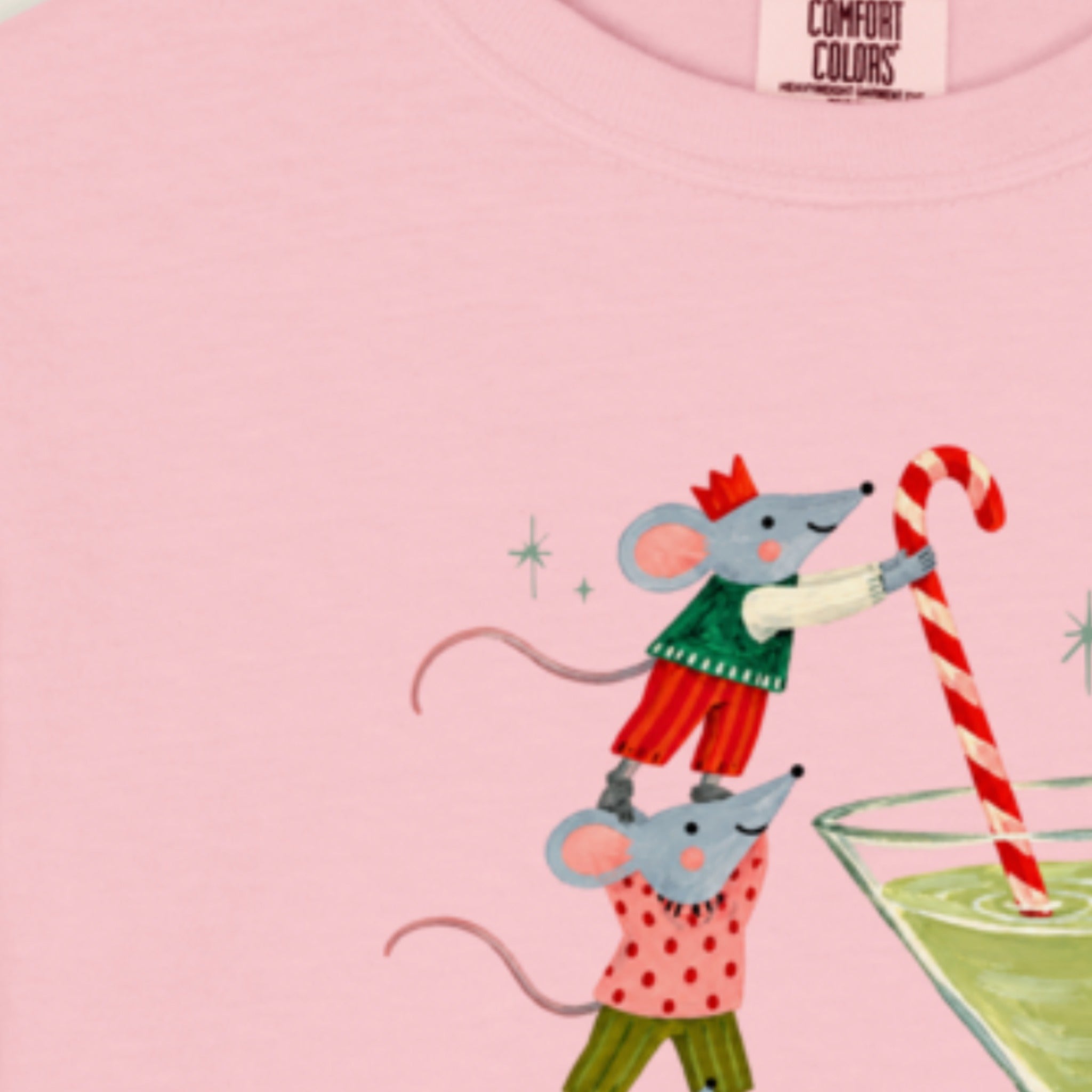 Kid's A Creature Was Stirring Tee close-up
