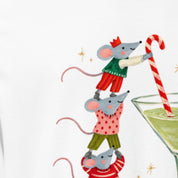A Creature Was Stirring Long Sleeve Tee close-up