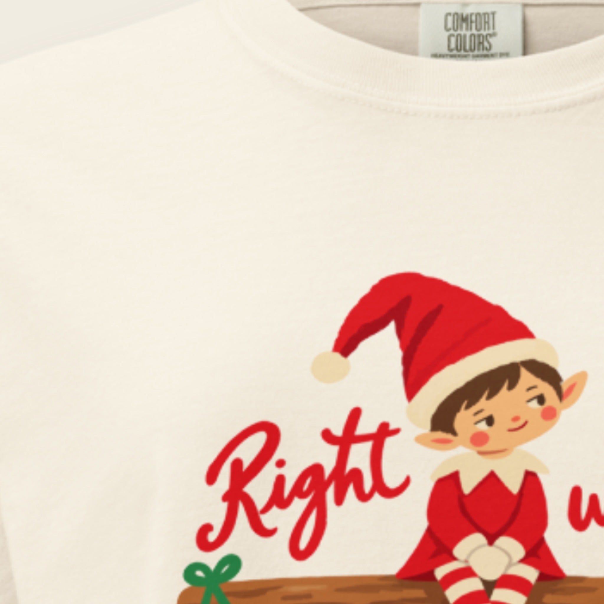 Right Where You Left Me Boxy Tee close-up