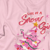 Life of a Snow Girl Tee close-up