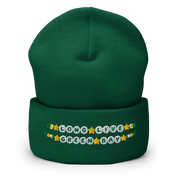 Long Live Green Bay Friendship Bracelet Beanie in Spruce