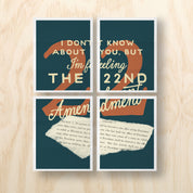 The 22nd Amendment Printable Protest Sign