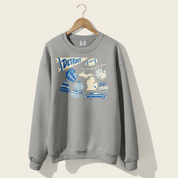 Detroit Forever Crewneck in Grey